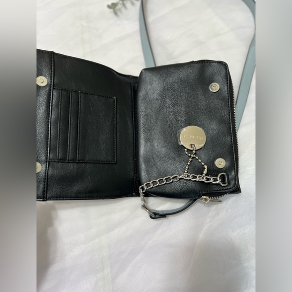 Steve Madden light blue crossbody purse Old Money Preppy - Picture 6 of 10